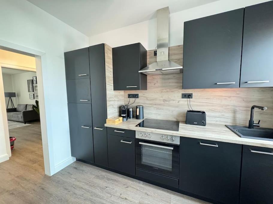 220 Qm Penthouse Wohnung Mit Fahrstuhl - Ohne Spa MHG Dış mekan fotoğraf